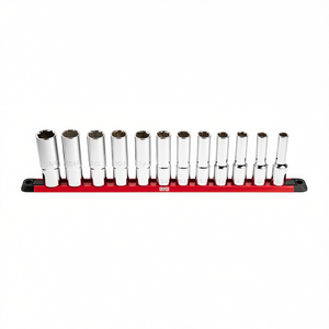235 1/2 Xl Se12 <b>Socket</b> Set Metric 10 Piece Tool Kit For Automotive Repair - Product Image 2