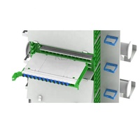 KEXINT 792 Cœurs Armoire de distribution optique (ODF) à montage au sol pour FTTH, Panneau de brassage optique, Armoire réseau