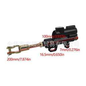 ปั๊มเบรกหลัง Zuqing แบบไฮดรอลิก ชิ้นเดียว รูทะลุ สำหรับรถเอทีวี มอเตอร์ไซค์ออฟโรด สีเงินและสีดำ รุ่น Ds104 - Product Image 2