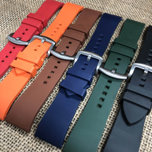 NATOBELT Two-Pieces Multi-color Top Quality Rubber Watch Bands Custom Logo Silicon Watch Strap Nato For Men/Women - Product Image 2