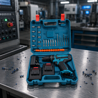 Perceuse électrique domestique sans fil 21V, multifonctionnelle, haute puissance, portable, de type pistolet, pour le commerce extérieur transfrontalier