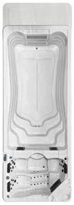 Baignoire de massage à remous imperméable en acrylique au design moderne pour hôtel, villa, <span class=keywords><strong>spa</strong></span>, piscine extérieure et sources chaudes - Product Image 4