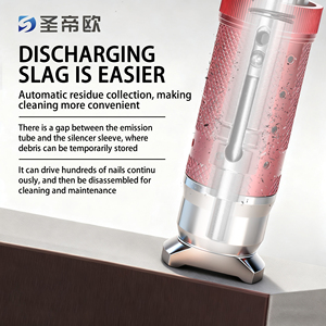 Cloueuse à faible bruit de haute qualité pour plafond suspendu, outil professionnel portable pour le clouage de plafonds et de structures en béton - Product Image 5