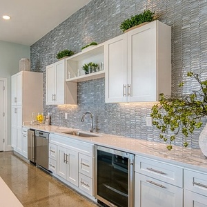 RTA modular kitchen cabinet design solid wood kitchen cabinets
