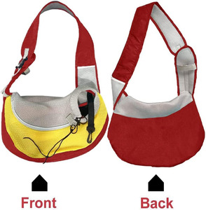 Free sample Pet Carrier Bag, Outdoor Travel Bag for Pets Small Dog <b>Sling</b> Bag - Adjustable Strap - Suitable for Puppies - Product Image 3