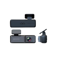 Hesida full hd 1080p 130 degrés grand angle fisheye lentille vision nocturne WIFI voiture dvr tableau de bord caméra 24h moniteur de stationnement