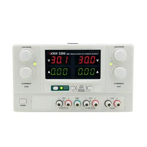 VICTOR 3305 Desktop DC Power Supply 30V 5A Koneksi Seri Disesuaikan 60V/3A Paralel 30V/6A Regulator Tegangan