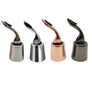 เครื่องปั๊มสุญญากาศปิดขวดไวน์แดง,ที่ปิดขวดไวน์สีทองแบบสั่งทำ - Product Image 2