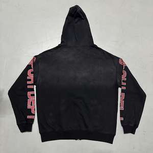 Felpa con Zip Grafica Valley <span class=keywords><strong>Dreams</strong></span> per Uomo e Donna Multi-Design (Sports Ape/Statua della Libertà/Stampa Vintage) Ecologica Antivento - Product Image 2