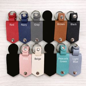 Modern Durable <b>Leather</b> Photo <b>Keychain</b>, Pictures Album <b>Keychain</b>, Laser Engraving, <b>Leather</b> Keyring DIY Gifts, Blue Factory - Product Image 6