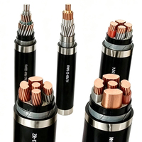 Cable de Alimentación con Aislamiento de PVC y Núcleo de Cobre para Redes de Transmisión y Distribución, Control Industrial, Protección Contra Incendios