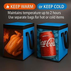 Insulated Lunch Bag for Women Men Large Reusable Lunch Box Adult Leakproof Portable Cooler Tote Bags for Work Picnic Cooler Bag - Product Image 5