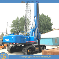 Mini-sondeuse DR-220 pour pieux de 60 m de profondeur - Machine de forage hydraulique avec moteur Cummins pour travaux de génie civil