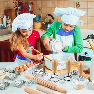 Fabricant de pâtes et cuisine bricolage cadeau pâtes faisant ensemble d'outils bois Macaroni planche rouleau à pâtisserie coupe-pâtes ravioli timbre - Product Image 3