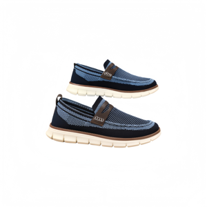 Chaussures décontractées pour hommes, nouvelle collection printemps, à enfiler, avec empeigne en maille monocouche et bout rond, assortiment de couleurs polyvalent - Product Image 2