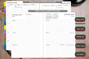 Carnets de planification personnalisés sur mesure, impression de journaux et agendas avec boîtes - Product Image 4