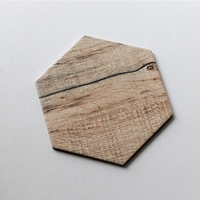 Carrelage hexagonal en céramique pour décoration murale et sol, porcelaine en bois antidérapant de conception moderne, nouveau design