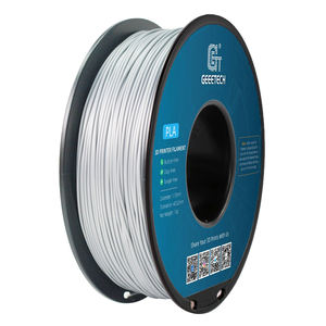 Filamento de Impresión 3D de Alta Calidad, 1 kg, Múltiples Colores, 1.75 mm, PLA, Filamento Plateado para Impresión 3D, Geeetech, 335 m de Longitud, Certificado CE - Product Image 1