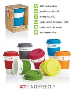 Venta al por mayor 8oz 12oz 14oz 16oz tazas de café reutilizables de plástico ecológico para llevar tazas tapas baratas al por mayor <span class=keywords><strong>Taza</strong></span> De Café Con Tapa - Product Image 4