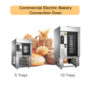 <span class=keywords><strong>Four</strong></span> à Convection Électrique <span class=keywords><strong>Professionnel</strong></span> pour <span class=keywords><strong>Boulangerie</strong></span>, 5 Plateaux, à Air Chaud, pour Pâtisseries et Biscuits - Product Image 2