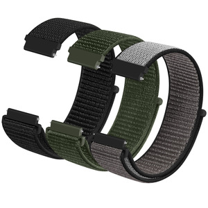 <span class=keywords><strong>Cinturino</strong></span> <span class=keywords><strong>per</strong></span> <span class=keywords><strong>Orologio</strong></span> in Tessuto di Nylon Intrecciato, <span class=keywords><strong>Cinturino</strong></span> Sportivo Regolabile 20/22mm <span class=keywords><strong>per</strong></span> Smartwatch <span class=keywords><strong>Huawei</strong></span> Samsung, Produzione Diretta OEM - Product Image 4