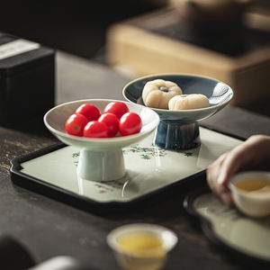 Tazón de inmersión multicolor de cerámica de estilo Pastoral, Mini platos de aperitivo, chips de porcelana usados para restaurante y cuencos de inmersión - Product Image 5