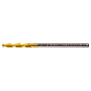Foret hélicoïdal HSS avec revêtement TiN 1070, foret HSS Co brillant pour perçage du métal - Product Image 2