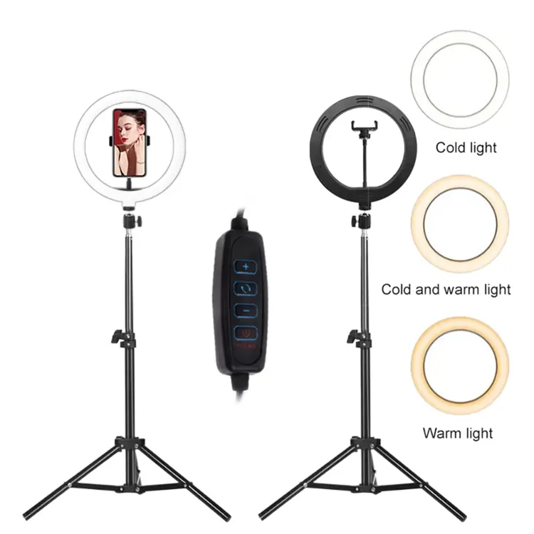 Wholesale OEM Photographic Led Camera Video Live Stream Light 10 Inches Ring Light For Sale