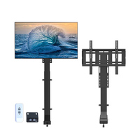 Usine 32-70 pouces hauteur réglable moniteur TV mécanisme de support de sol abaisseur caché armoire LED TV ascenseur