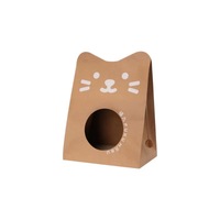 Sacs en papier kraft pour nid de chat, résistant à l'usure, sans miettes
