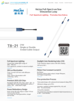 Nouvel éclairage LED tubulaire pour porcherie/poulailler HTL T8/T10/T12, IP67 étanche, résistant à la corrosion, sans scintillement, 220V