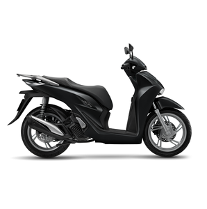 Moto automatique 125cc noir mat, version standard, scooter urbain à grandes roues, refroidissement liquide, fournisseur de motos urbaines - Product Image 1