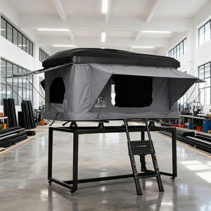 <span class=keywords><strong>Tente</strong></span> <span class=keywords><strong>de</strong></span> <span class=keywords><strong>toit</strong></span> <span class=keywords><strong>de</strong></span> voiture universelle entièrement automatique pour SUV, <span class=keywords><strong>berline</strong></span>, camping en plein air, voyage - Product Image 2
