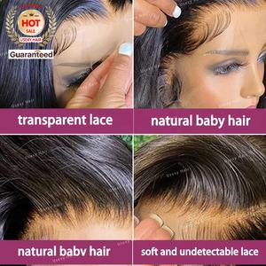 Widow's Peak 13x6 oreja a oreja encaje completo Frontal Wear Go Peluca de cabello humano crudo con pelucas sin pegamento transparentes HD precortadas para mujeres - Product Image 4