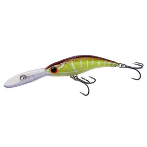 AGITEK <span class=keywords><strong>Leurre</strong></span> de pêche en plastique rigide pour eaux profondes, type Big Bib, en ABS, avec hameçons triples robustes - Product Image 1