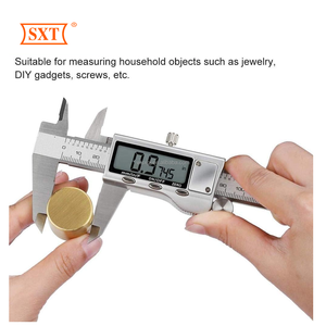 Calibrador Digital de Acero Inoxidable con Pantalla LCD Grande, Fácil Cambio entre Medidas en Pulgadas <span class=keywords><strong>y</strong></span> Metradas, 8 Pulgadas/200 mm - Product Image 4