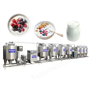 Mesin Pembuat Yogurt Yunani Dairy Susu Pasteurizer 1000L Mesin Sterilisasi Susu Pasteurizadora De Leche