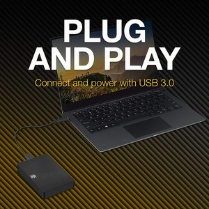 Disco Duro Externo Portátil de 2.5 Pulgadas con USB 3.0, Expansión de Almacenamiento de 1 TB, 2 TB, 4 TB, 5 TB para PC, Disco Duro de Expansión Seagate de 1 TB - Product Image 5