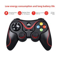 Manette de Jeu Bluetooth OEM V8 avec Fonction de Vibration Compatible Téléphones Mobiles Android iOS pour Jeux PS3 PC