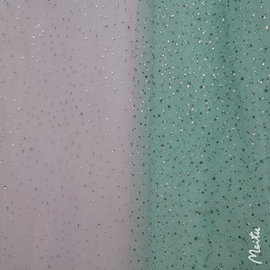 <span class=keywords><strong>Tissu</strong></span> Tulle Strass en Polyester Largeur 150 cm, Gaze Diamant Dentelle <span class=keywords><strong>pour</strong></span> <span class=keywords><strong>Jupe</strong></span> Robe de Mariée et de Soirée - Product Image 4