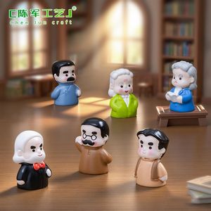 โมเดลจำลองภูมิทัศน์ขนาดเล็ก วีเจย์ ลู่ซุน เบโธเฟน ฟิกเกอร์ ของตกแต่งฉาก DIY อุปกรณ์ตกแต่งโต๊ะทำงาน ของประดับตกแต่งขนาดเล็ก - Product Image 3