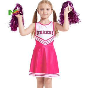 Costume de pom-pom <span class=keywords><strong>girl</strong></span> pour enfants Ecoparty avec pompons, semaine du livre, carnaval enfant, déguisement, livraison directe - Product Image 5