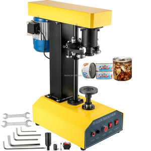 Máquina de sellado de latas cuadradas semiautomáticas de buena calidad, máquina de cierre manual de latas, sellador de latas, maquinaria de enlatado - Product Image 1