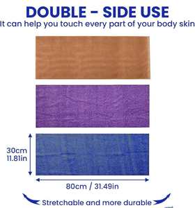 ผ้าขัดตัวแบบยาวทนทาน ทำจากไนลอนสไตล์แอฟริกัน สำหรับขัดผิว - Product Image 2