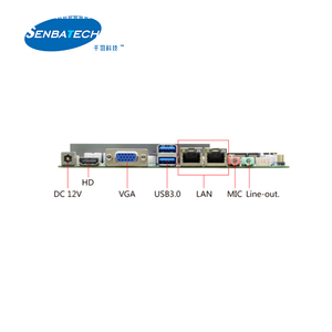 เมนบอร์ด Mini ITX <span class=keywords><strong>Hm77</strong></span>มาเธอร์บอร์ด Qm77 I5 3rd I5 3210M 2.5GHz Processor Dual Core - Product Image 4