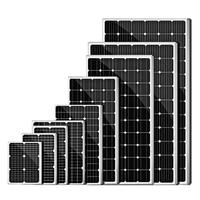 Panneau solaire portable 6V 18V pour charger les téléphones portables, chargeur USB 5V, étanche, 10W/15W/20W, charge rapide en extérieur