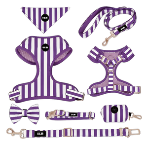 Düşük Minimum Sipariş Adedi Toptan Yavru Köpek Açık Hava Yürüyüş Aksesuarları Yüksek Kalite Özel Marka Logolu Evcil Hayvan Tasması Seti - Product Image 2