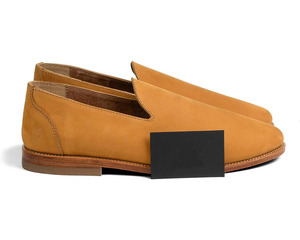 Mocassins Oxford en cuir véritable de qualité supérieure pour hommes - Marron uni Fermeture à lacets Chaussures habillées plates de bureau et de carrière pour tenue formelle et décontractée - Product Image 3