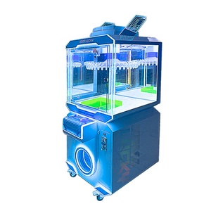 Claw Machine Prices One Player Plush Bear Penguin Toys Arcade Game With Trailer Outdoor Canopy Attraction <b>Doll</b> Machine - Product Image 4