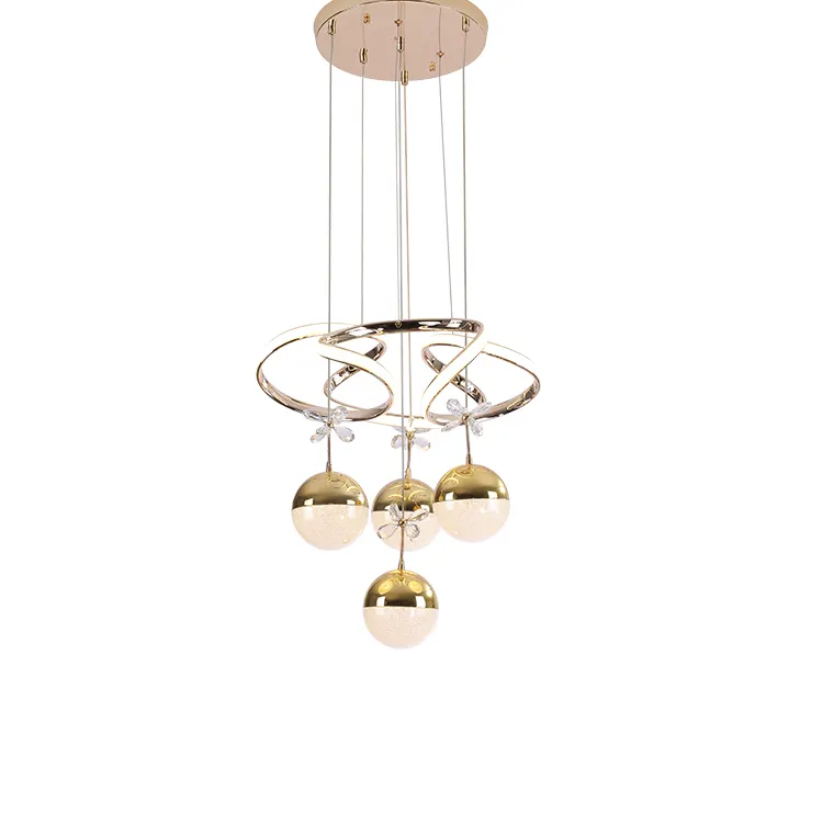 China new French gold kitchen dining large luxury ceiling bedroom led lighting modern chandelier